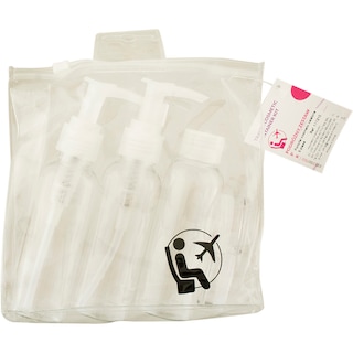 Beauty Look | Portofel cosmetic de calatorie cu 5 piese