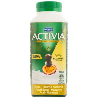 Activia | Iaurt de baut cu acai si fructul pasiunii 320g