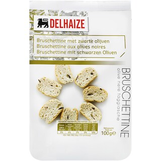 Delhaize | Bruschete cu masline 100g