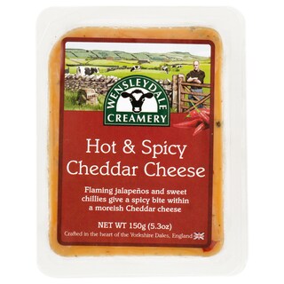 Wensleydale | Branza Cheddar Hot&Spicy 150g