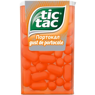 Tic tac | Drajeuri cu gust de portocale 49g