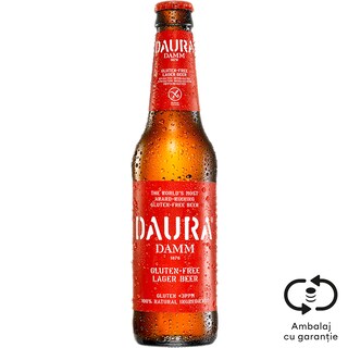 Daura | Bere Lager fara gluten 0.33L