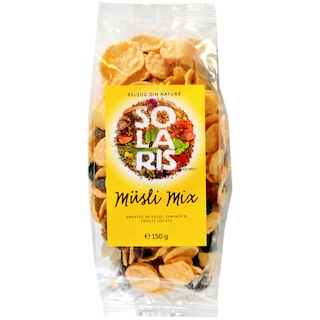 Solaris | Amestec de fulgi, seminte si fructe uscate 150g