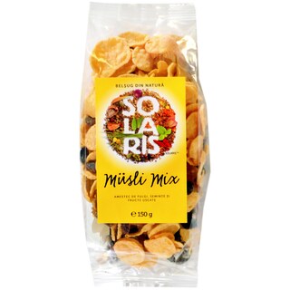 Solaris | Amestec de fulgi, seminte si fructe uscate 150g