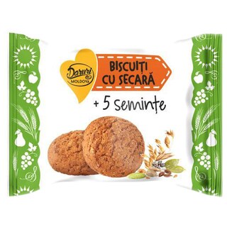 Franzeluta | Daruri din Moldova | Biscuiti cu secara si 5 seminte 40g