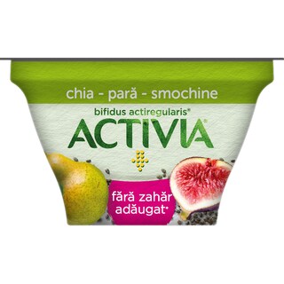 Activia | Iaurt cu pere, smochine, chia, Bifidus, 3.1% grasime 150g