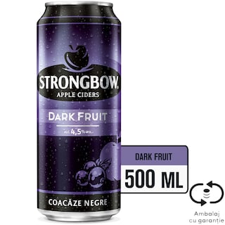 Strongbow | Cidru coacaze negre 0.5L
