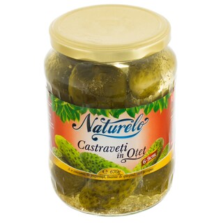 Naturelo | Castraveti in otet 6-9 cm 670g