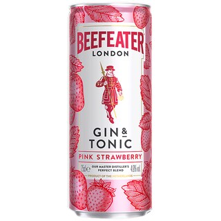 Beefeater | Mix cu apa tonica si gin cu aroma de capsune 250ml