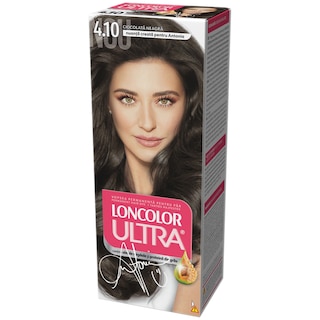 Loncolor | Vopsea pentru par 4.10 Ciocolata Neagra