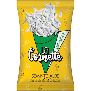 La Cornette | Seminte de floarea soarelui albe si usor sarate 90g