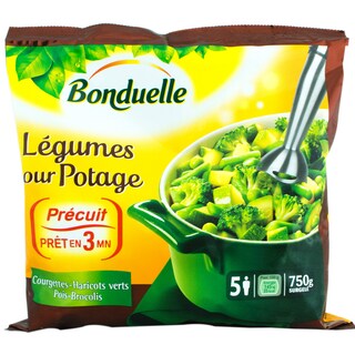 Bonduelle | Supa crema green mix cu dovlecel, fasole verde, mazare si broccoli 750g