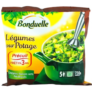 Bonduelle | Supa crema green mix cu dovlecel, fasole verde, mazare si broccoli 750g