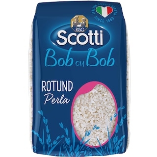 Riso Scotti | Bob cu bob | Orez Bob Rotund 1kg
