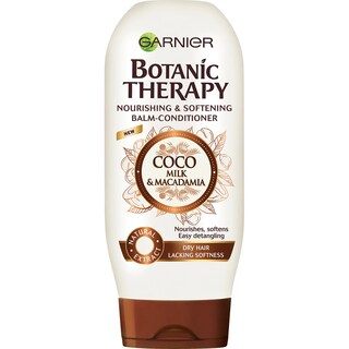 Garnier | Botanic Therapy | Balsam pentru par uscat cu lapte de cocos si nuci de Macadamia 250ml
