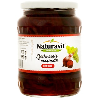 Naturavit | Sfecla rosie rondele 700g