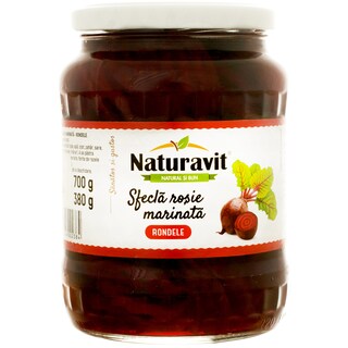 Naturavit | Sfecla rosie rondele 700g