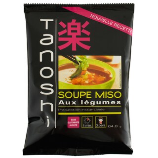 Miso | Supa Tanosh cu legume 65g