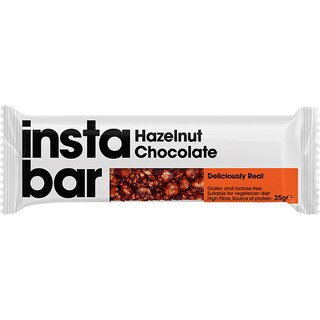 Instabar | Baton cu alune, arahide, miere si ciocolata  35g