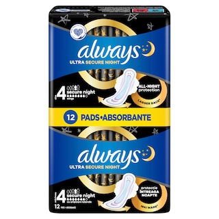 Always | Ultra | Absorbante Ultra Secure Night 12 bucati