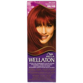 Wellaton | Vopsea de par rosu cireasa 50ml