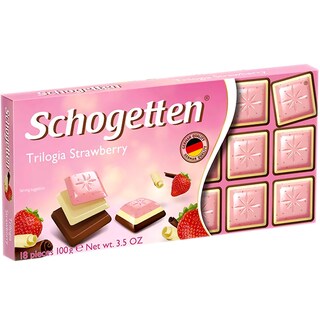 Schogetten | Ciocolata capsuni 100g