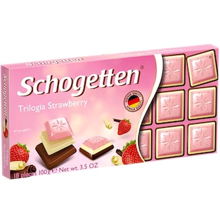 Schogetten | Ciocolata capsuni 100g