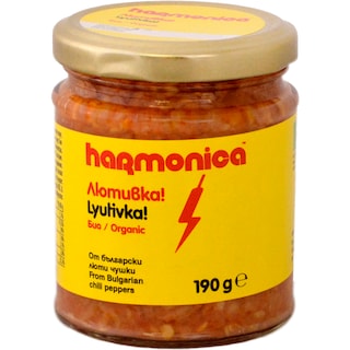 Harmonica | Pasta de ardei iute Bio Lyutivka 190g