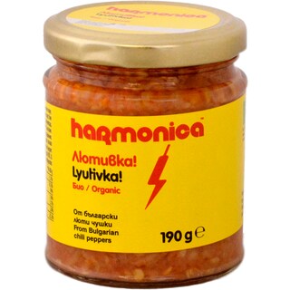 Harmonica | Pasta de ardei iute Bio Lyutivka 190g