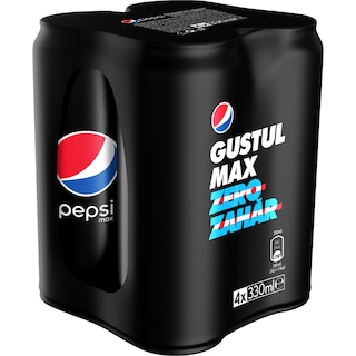 Pepsi | Max | Bautura racoritoare carbogazoasa Max  4x330ml