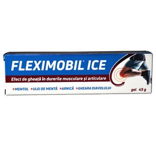 Fleximobil | Gel emulsionant pentru articulatiii Ice 45g