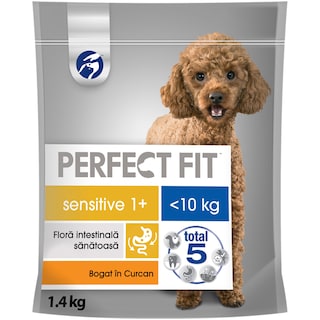 Perfect Fit | Sensitive | Hrana uscata pentru caini < 10kg, cu curcan 1.4kg