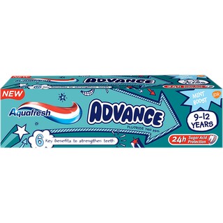 Aquafresh | Pasta de dinti Advance 9-12 ani 75ml