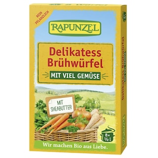 Rapunzel | Cuburi pentru supa de legume delikatess 88g