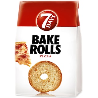 7Days | Bake Rolls | Rondele de paine cu pizza 80g