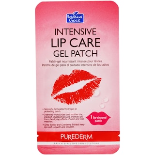 PUREDERM | Masca pentru buze cu unt de shea,aloe,ginseg si vitamina E