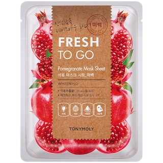 Fresh to go | Masca faciala pentru luminozitate cu rodie 25g