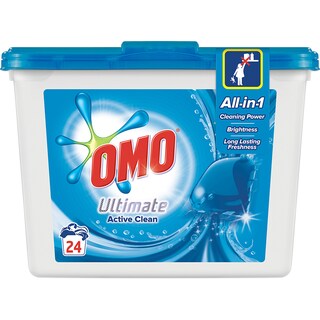 Omo | Ultimate | Detergent de rufe capsule 24x24ml