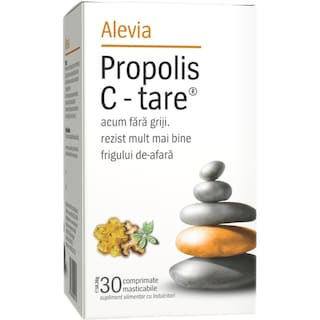 Alevia | Propolis C tare 30 comprimate
