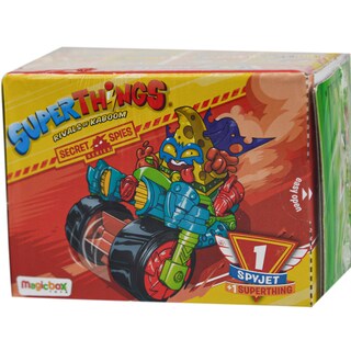 Superthings | Figurina surpriza Spy Jet