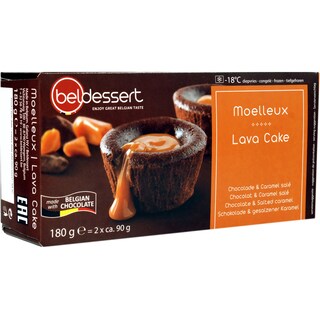 Beldessert | Lava Cake cu umplutura de caramel 180g