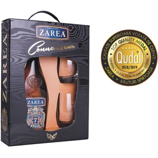 Zarea | Connaisseur | Connaisseur Brandy cu doua pahare 750ml