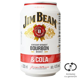 Jim Beam | Whisky & Cola 0.33L