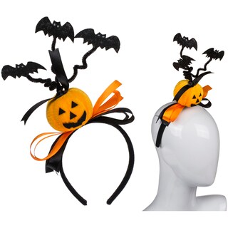 (bucata) | Bentita cu forma de dovleac si liliac