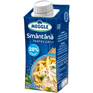 Meggle | Smantana UHT pentru gatit 20% grasime 200ml