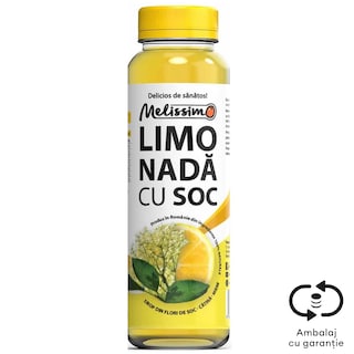 Melissimo | Limonada cu soc 400ml