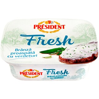 President | Fresh | Crema de branza cu verdeturi 125g