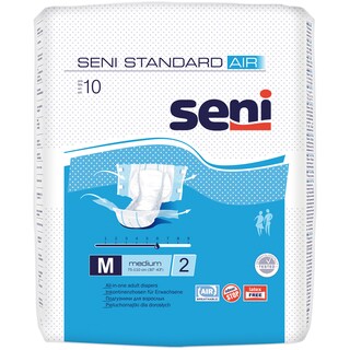 Seni | Standard Air | Scutece Standard Air medium 10 bucati