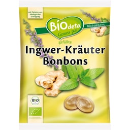 Bomboane bio cu ghimbir 75g