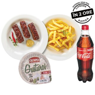 Mega Apetit | Meniu Mici din carne de vita si porc